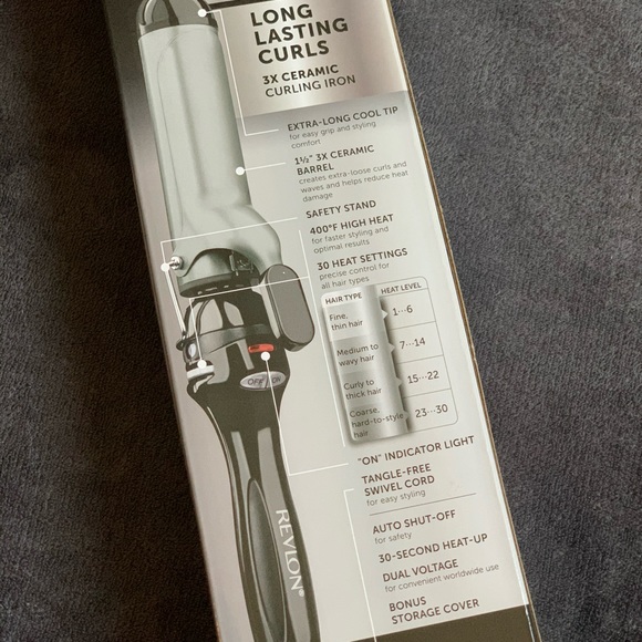 REVLON Hair curler LONG LASTING CURLS - Picture 7 of 8